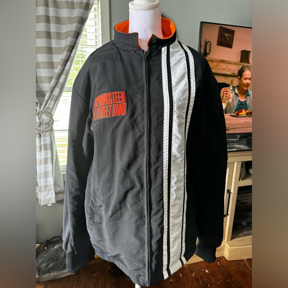 Springsteen and E Street Band Racing Bomber Jacket size L   Like new